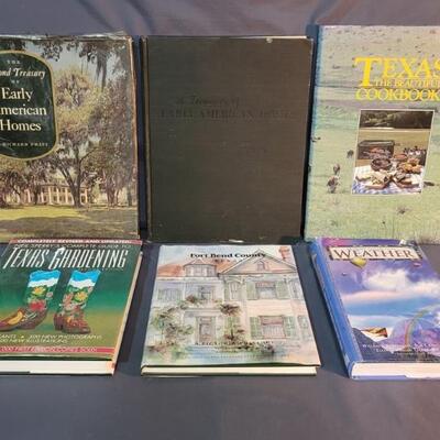 (6) Coffee Table Books, 1 is Signed by Author