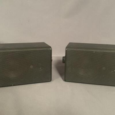 (2) Insignia Speakers Model NS-OS112
