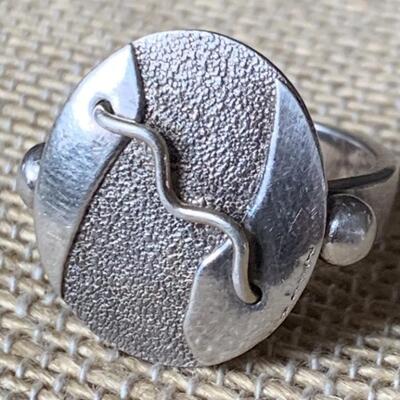 Sterling Silver Seagull Ring Size 5.5