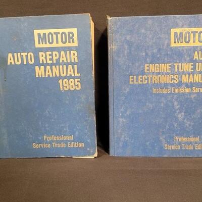 (2) 1980's Era Auto Mechanic's Manuals