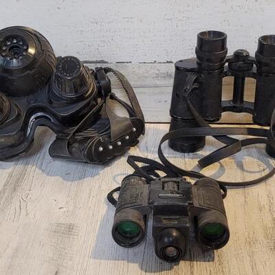 (3 Binoculars 1-Jakks Pacific EyeClops NightVision