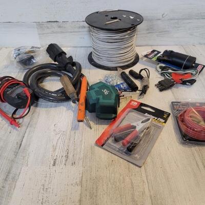 Lot of Electrical Tools & Supplies, as pictured