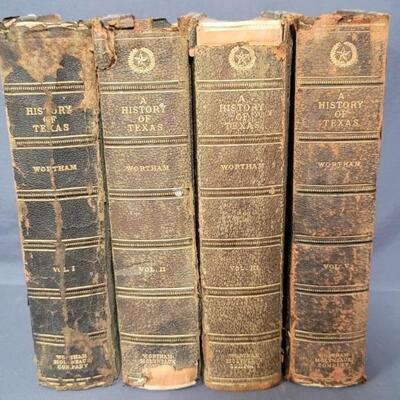Vintage A History of Texas, 4 of 5 Volumes