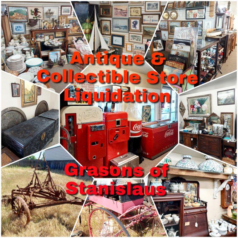 Antique & Collectible Store Business Liquidation by Grasons of