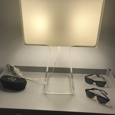 Available for pre sale NOW.  Text 760 668 0554
21â€ height.  14â€ wide. 7â€ deep Pablo Cruse Lucite Lamp pair.  $175 for the pair (or...