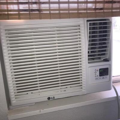 LG window air conditioner/heater.  2 available $200 each 
20â€ wide.  14â€ tall.  22â€ deep.  