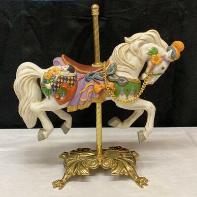 https://www.ebay.com/itm/115341757194	LB1004 COLLECTIBLE AMERICAN CAROUSEL TOBIN FRALEY 7TH ED CARNIVAL HORSE FIGURE		Auction Starts 	Apr...
