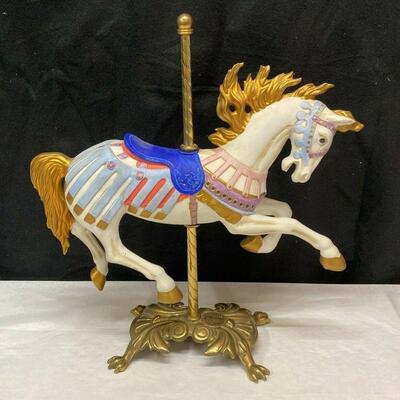 https://www.ebay.com/itm/115341757446	LB1005 COLLECTIBLE AMERICAN CAROUSEL TOBIN FRALEY LIMITED ED 1992 HORSE FIGURE		Auction Starts 	Apr...