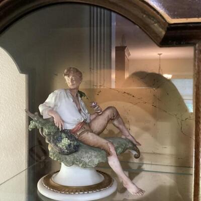 Capodimonte Gypsy Sitting Figurine