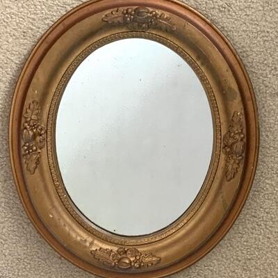 Small Victorian mirror