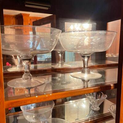 Princess house trifle bowls
