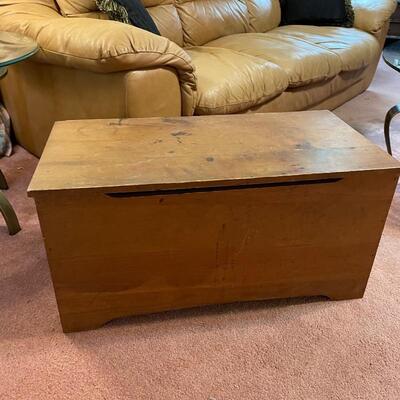 Vintage toy box 