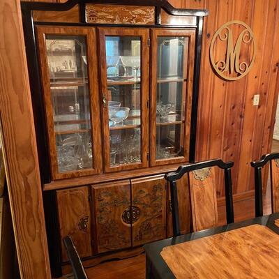 Matching china cabinet
