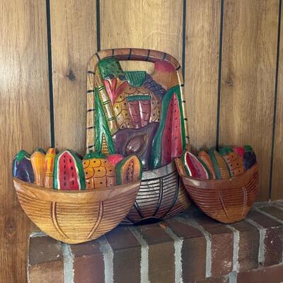Jamaican carved fruit 