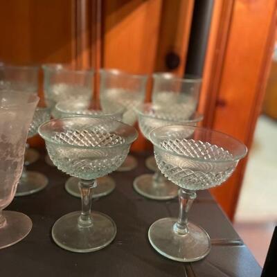 Lt aqua depression glass