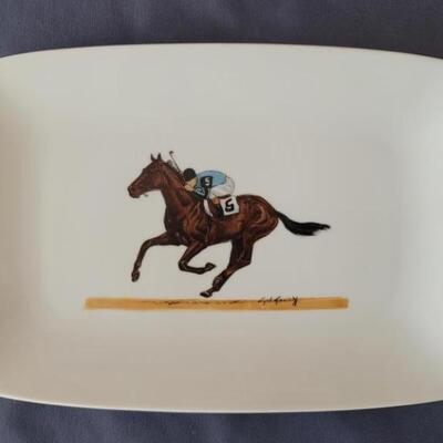 Decorative Oblong Horse Race Plate
