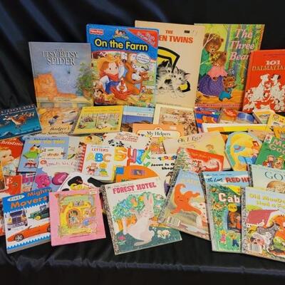 Large Lot of Children's Story Books, Some Vintage