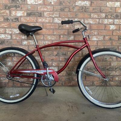 Huffy Good Vibrations Menâ€™s Red Bicycle