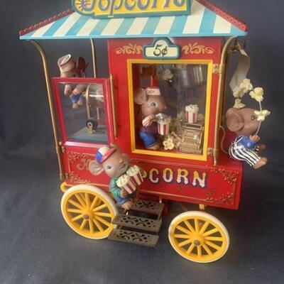 Popcorn Carnival Deluxe Action Musical Machine