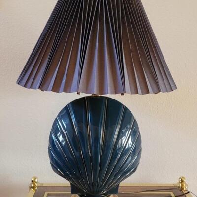 Sea Shell Table Lamp, 1 of 2 in this auction
