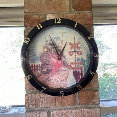 Choo choo clock