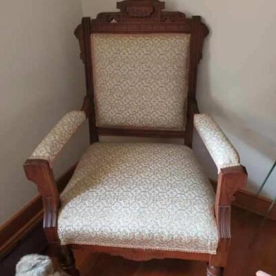 Victorian Eastlake side chair