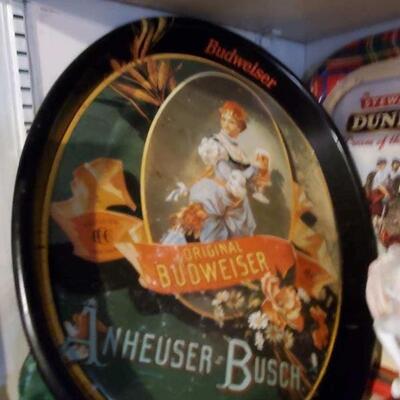 Anheuser Busch advertising tray