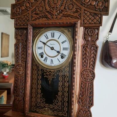 “Gingerbread” shelf clock