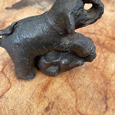Cast iron Elephant figurine