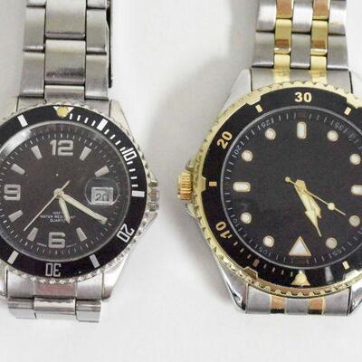 2 Men's Wristwatches