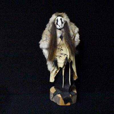 23" Kachina Doll Signed Clark 97
