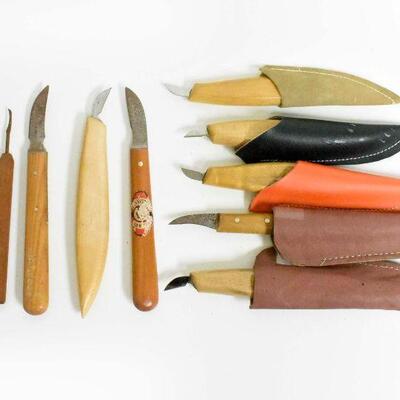 Wood Carving Tools - 9 Piece