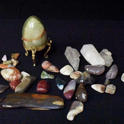 Various Polished Rocks / Crystals