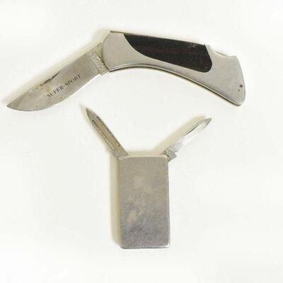 Valor Lockback Folding Knife & Money Clip Knife