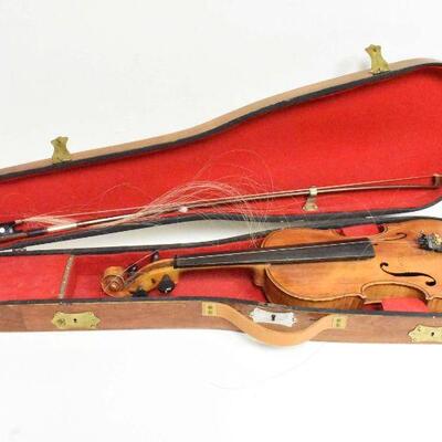 J. La Salle Bow with Vintage 4/4 Antonius Violin