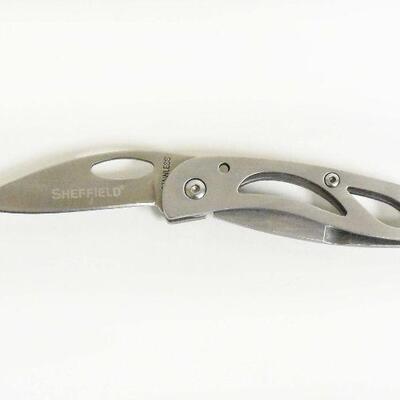 Sheffield Lockback Single Blade Folding Knife