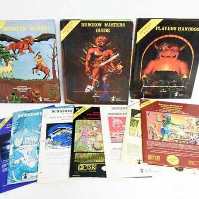 Various Dungeons & Dragons Books