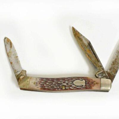Schrade 881 Three Blade Folding Knife