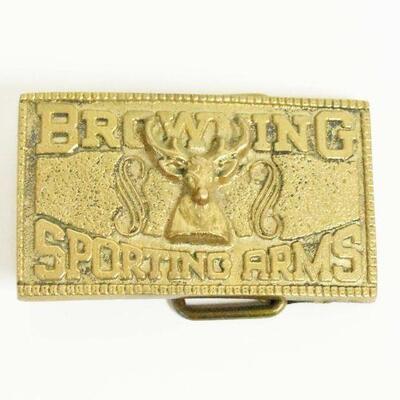 "Browning Sporting Arms" Belt Buckle