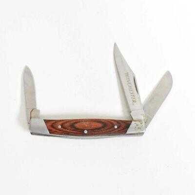 Winchester 3 Blade Folding Knife