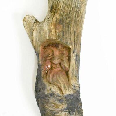 Hand Carved Wood Sculpture