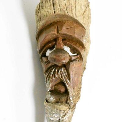 Hand Carved Wood Sculpture