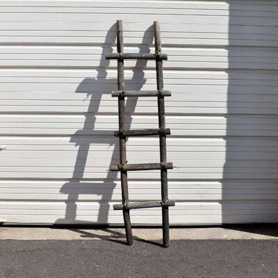 Rustic 76" Kiva Ladder