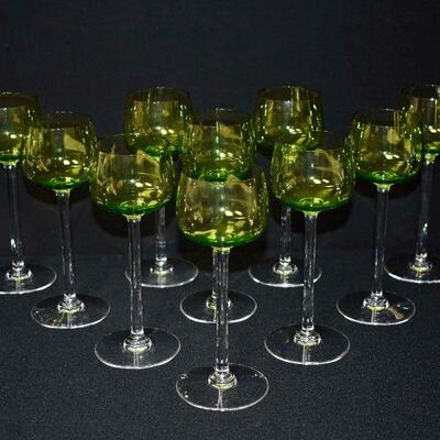 Baccarat BAC66 Wine Glass 6OZ Green (Set of 10)