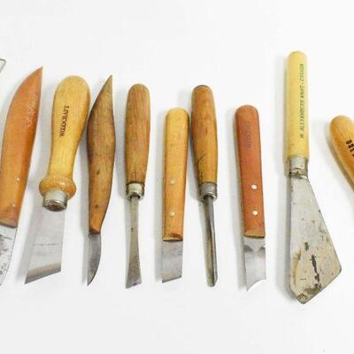 Wood Carving Tools - 10 Piece