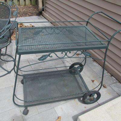 Frontgate bar cart