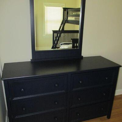 Lowboy with mirror