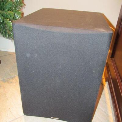 Paradigm subwoofer & speakers