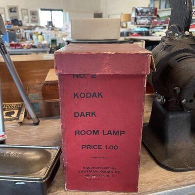 Vintage Kodak Dark Room Lamp