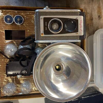Kodak Duaflex Camera and accessories 
